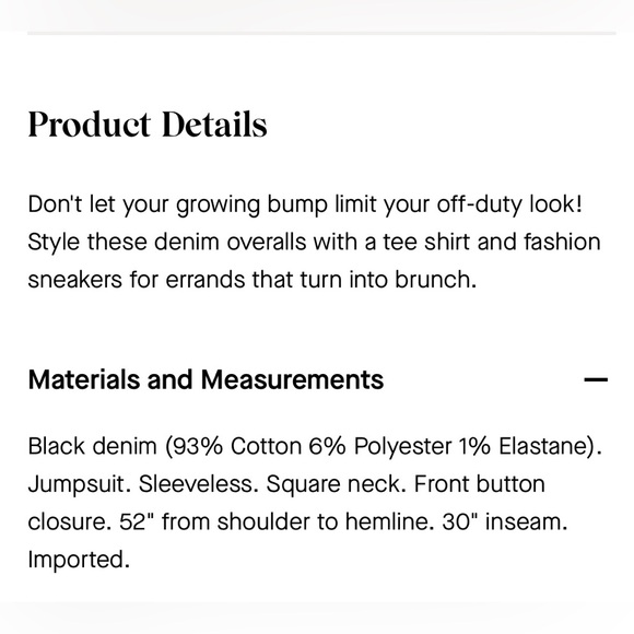 Ripe Maternity Overalls. EUC! Great fit - Picture 3 of 4